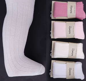 Колготки в рубчик для девочки  KATAMINO